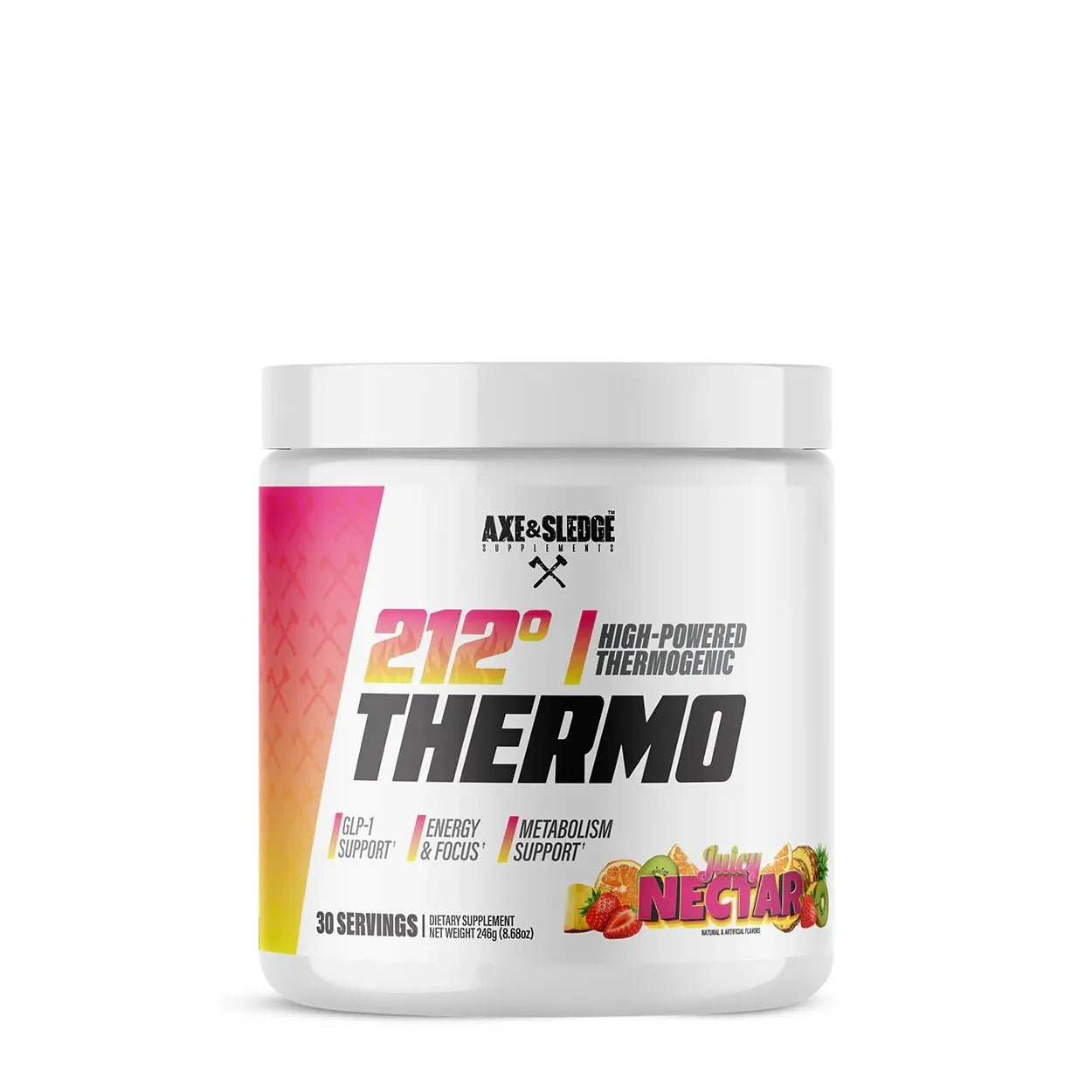 212 THERMO // High -Powered Thermogenic 30 Serves Axe & Sledge Juicy Nectar NTS Newtown Supplement Store Sydney