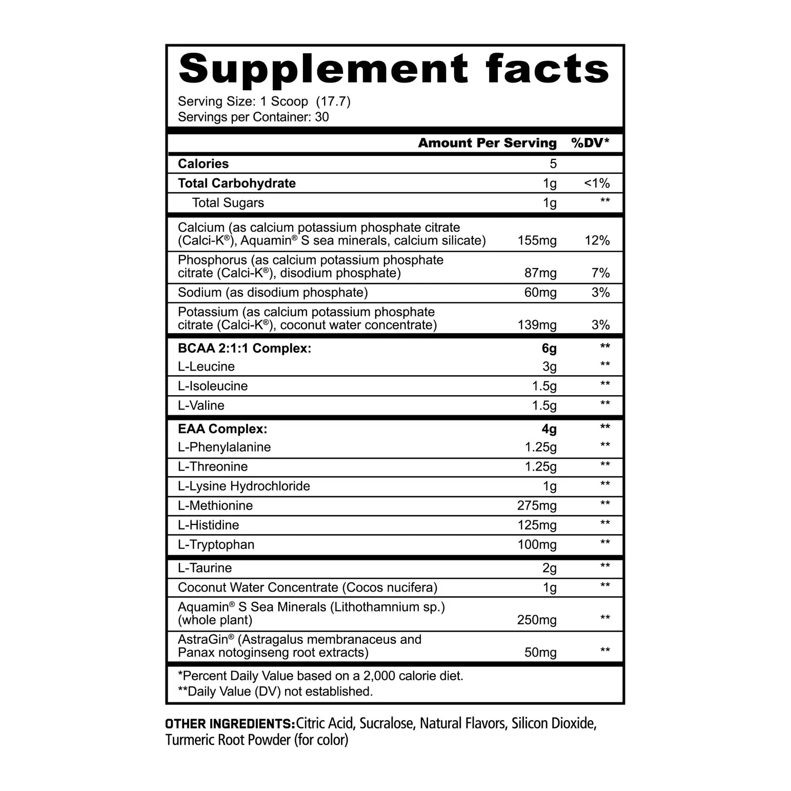 AMINOS // BCAA + EAA + HYDRATION + ELECTROLYTES Panda Supplements NTS Newtown Supplement Store Sydney