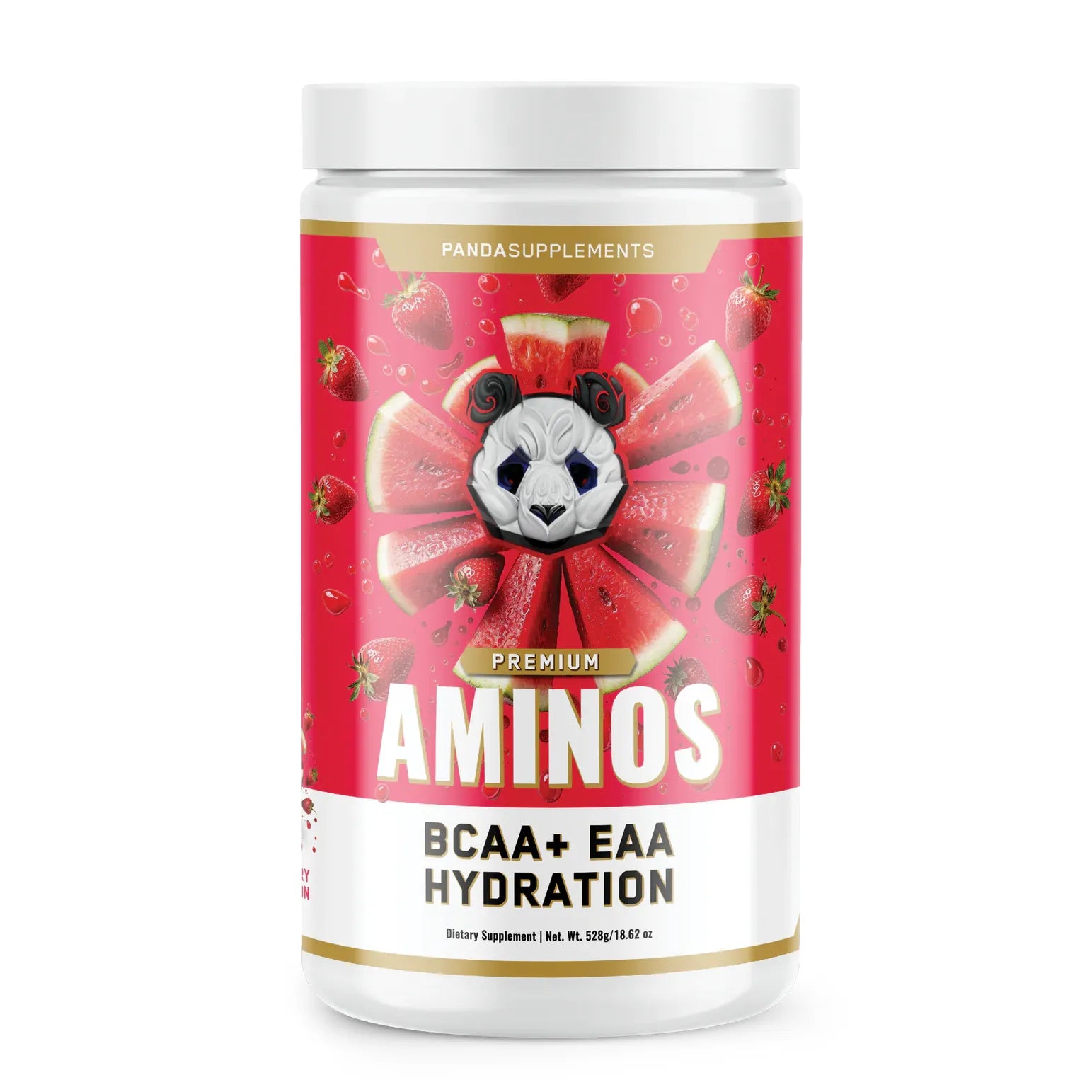 AMINOS // BCAA + EAA + HYDRATION + ELECTROLYTES Panda Supplements Strawberry Watermelon NTS Newtown Supplement Store Sydney