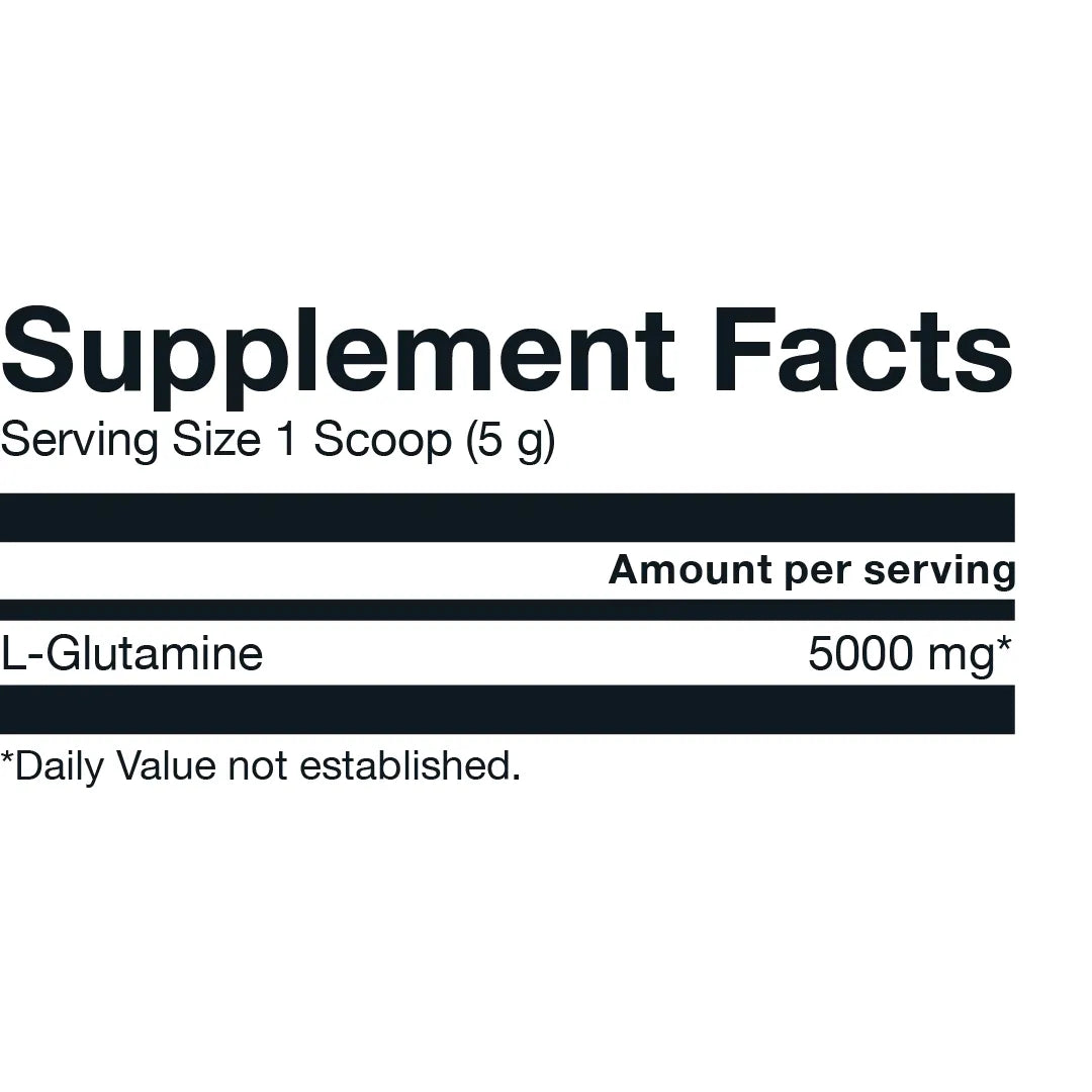 Basic Glutamine // 60 Serves BASIC NTS Newtown Supplement Store Sydney