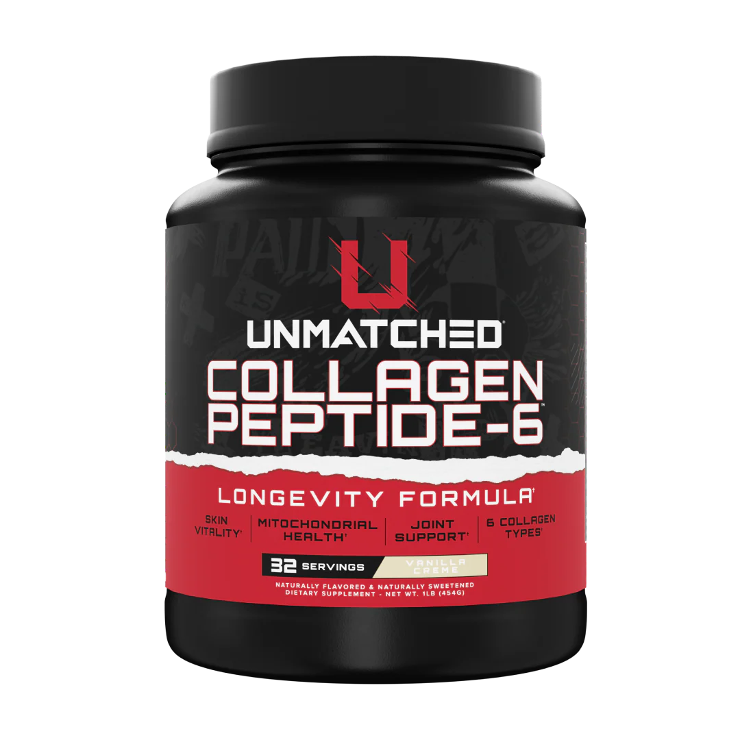 Collagen Peptide-6 (Longevity Formula) // 32 Serves Unmatched Vanilla Creme NTS Newtown Supplement Store Sydney