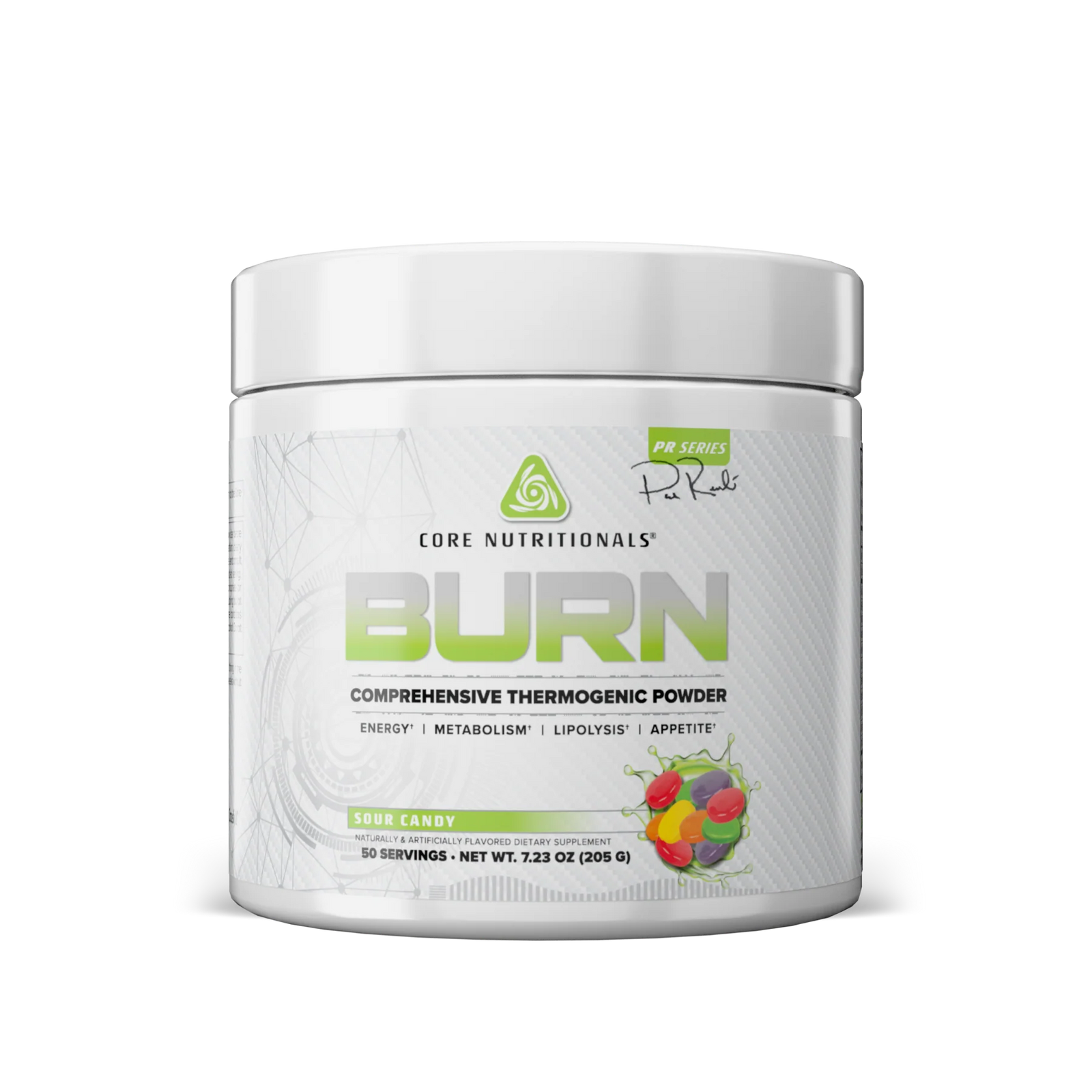 CORE BURN // 50 Serves Core Nutritionals Sour Candy NTS Newtown Supplement Store Sydney