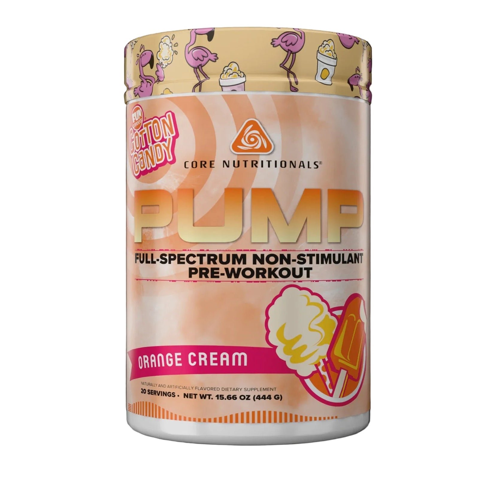 Core Pump V2 // Non stim Pre Workout Core Nutritionals Orange Cream NTS Newtown Supplement Store Sydney