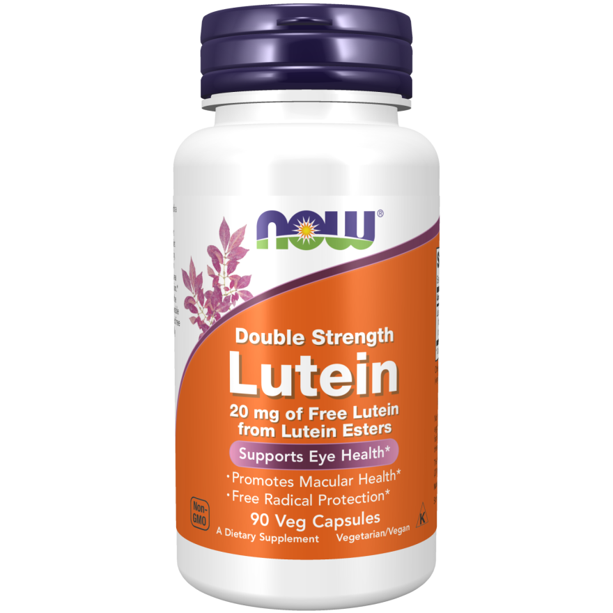 Double Strength Lutein 20mg // 90 Vag Cap Now Foods NTS Newtown Supplement Store Sydney