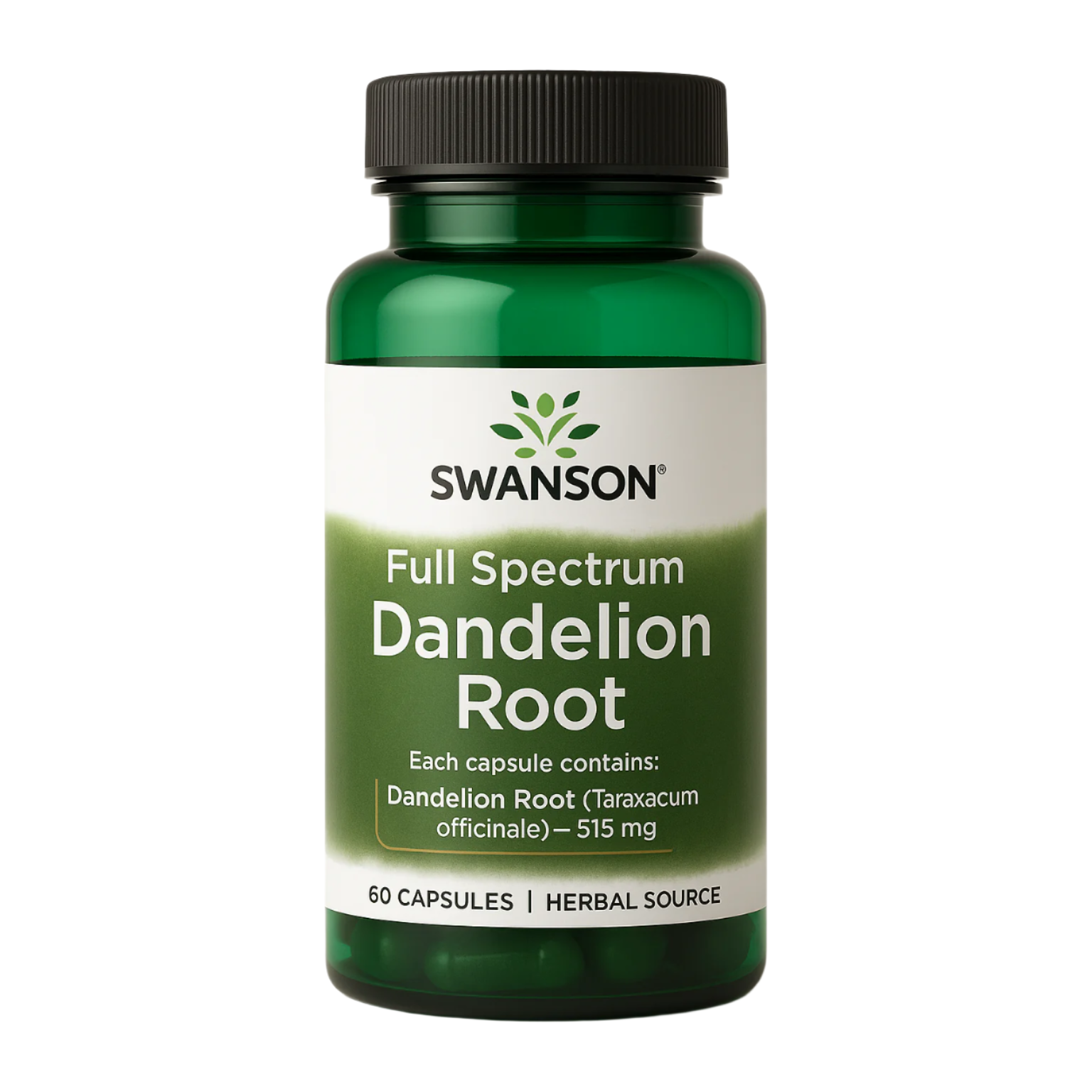 Full Spectrum Dandelion Root // 515mg - 30 Servings Swanson NTS Newtown Supplement Store Sydney