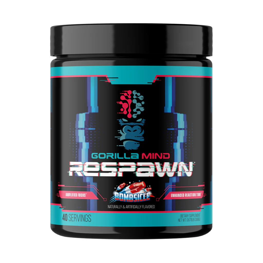 Gorilla Mind Respawn // Advanced Focus, Energy Formula Gorilla Mind Bombsicle NTS Newtown Supplement Store Sydney