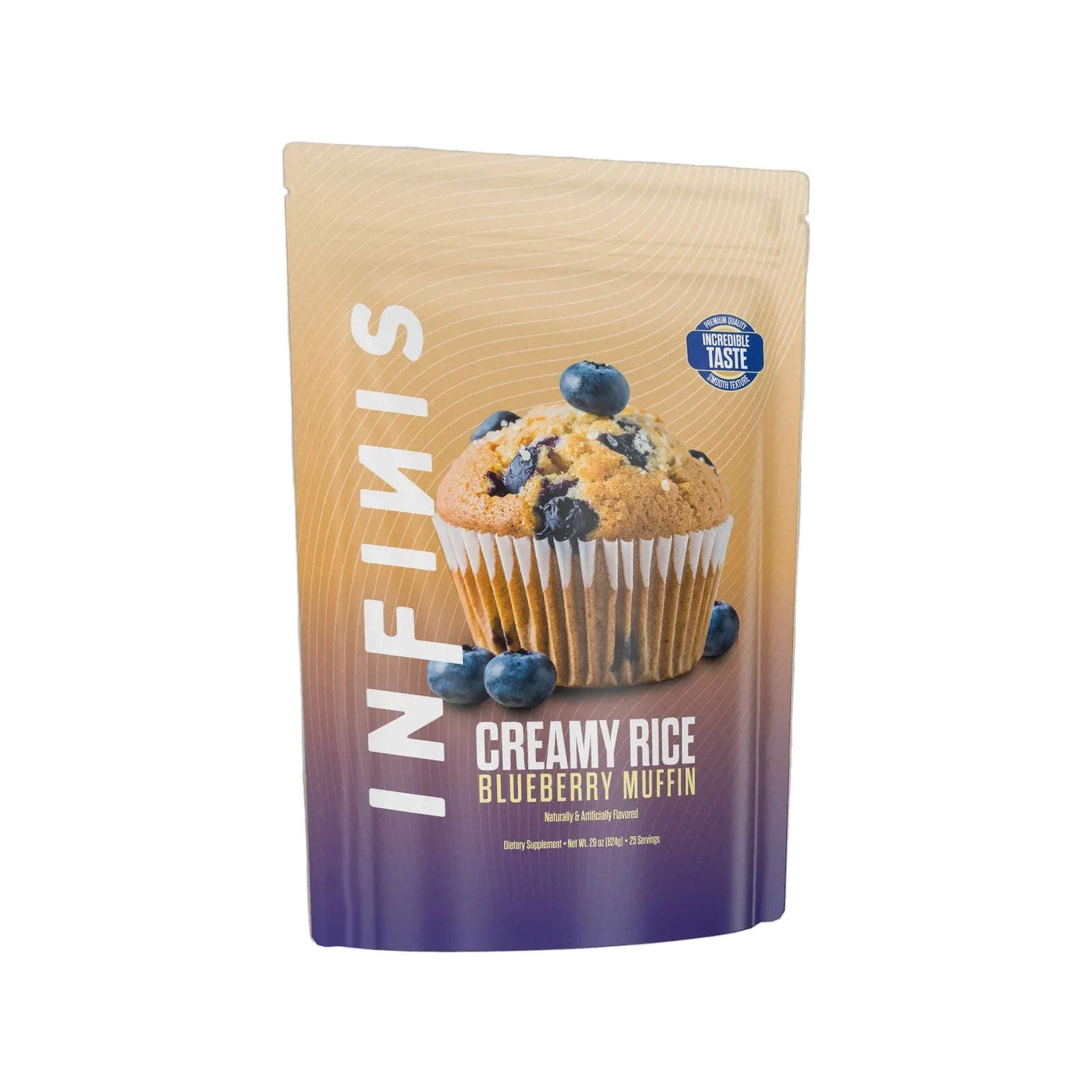 Infinis Creamy Rice // Cream of Rice fast digesting carb source Infinis Nutrition Blueberry Muffin NTS Newtown Supplement Store Sydney