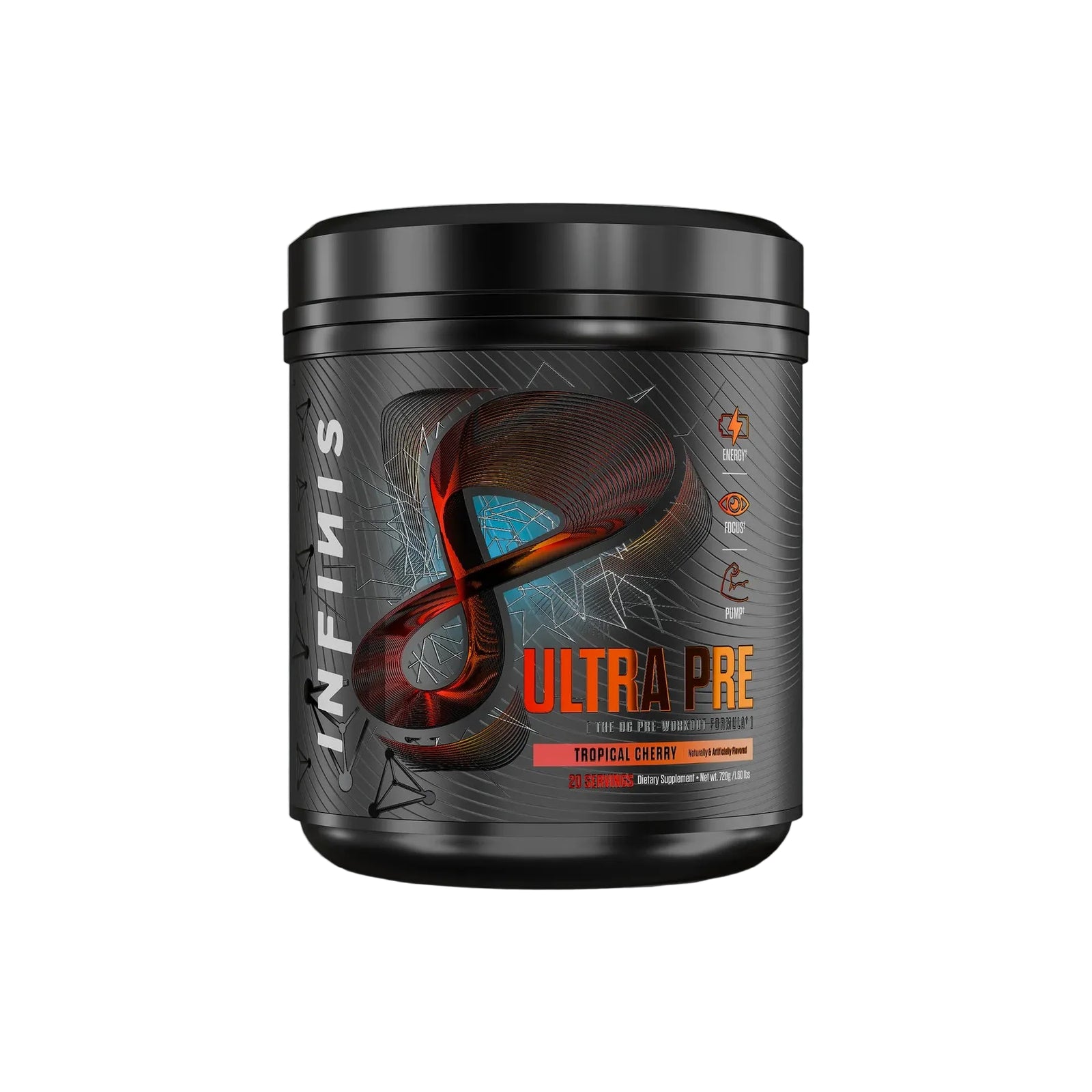Infinis Ultra Pre // All-in-One Pre-Workout Infinis Nutrition Tropical Cherry NTS Newtown Supplement Store Sydney