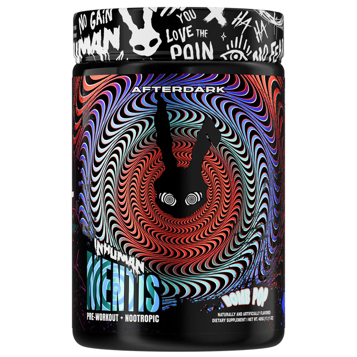 INHUMAN MENTIS // Pre-Workout + Nootropic AFTERDARK Bomb Pop NTS Newtown Supplement Store Sydney