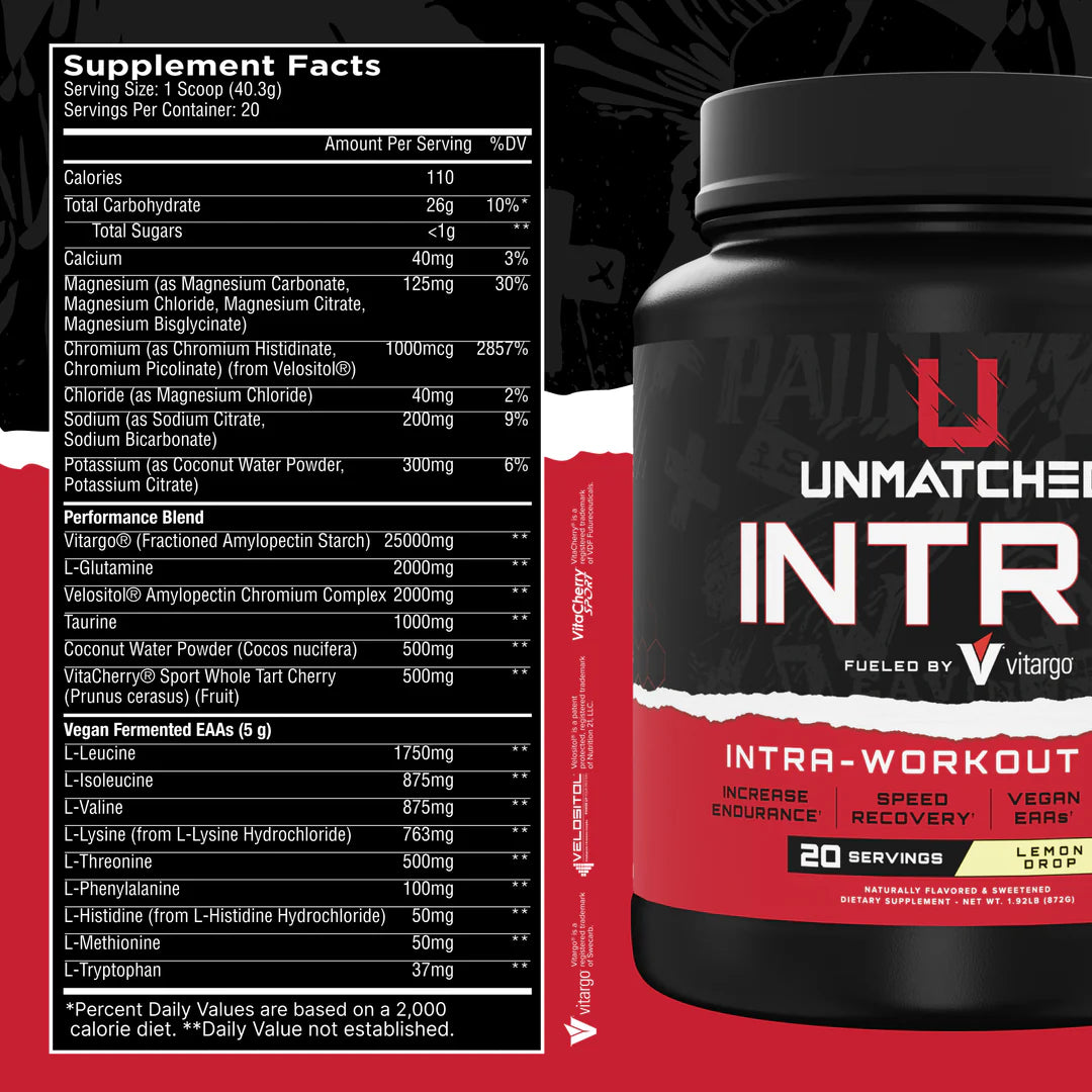 Intra // Fueled by Vitargo® Unmatched NTS Newtown Supplement Store Sydney