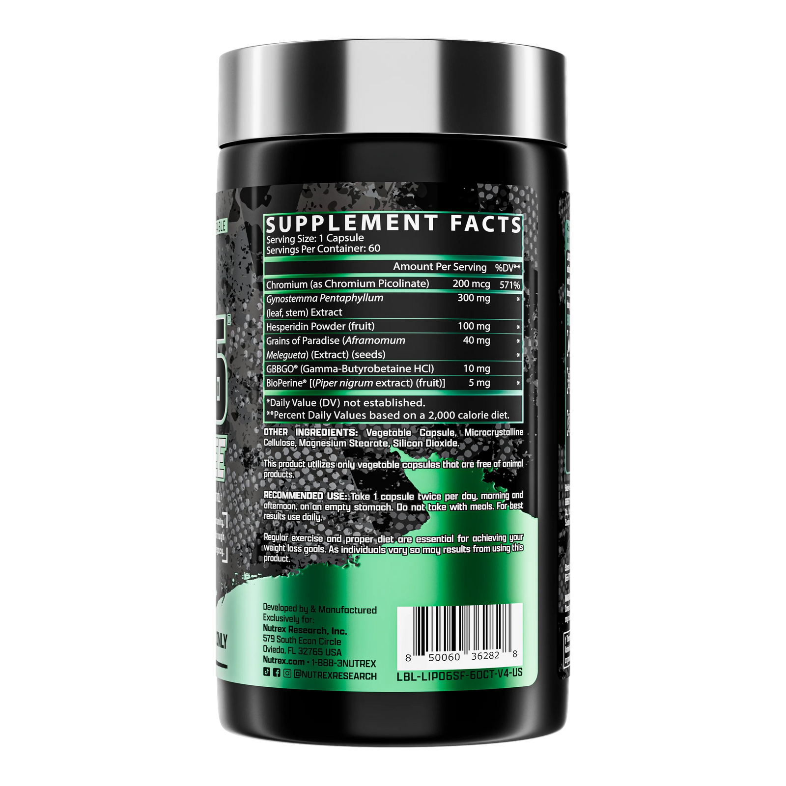 LIPO6 STIM-FREE // 60 Caps Nutrex NTS Newtown Supplement Store Sydney