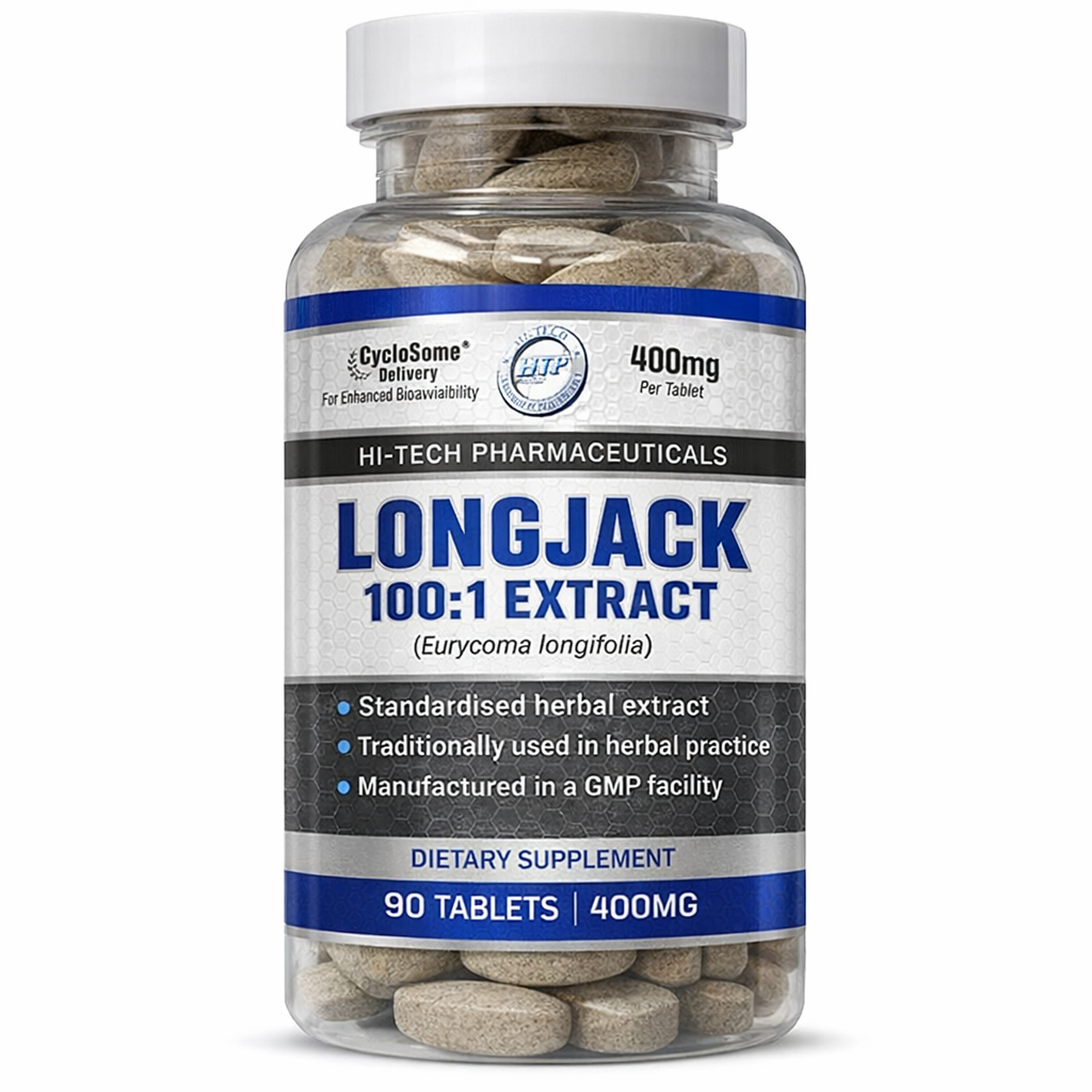 Longjack 100:1 Extract // 90 Tabs Hi Tech Pharma NTS Newtown Supplement Store Sydney