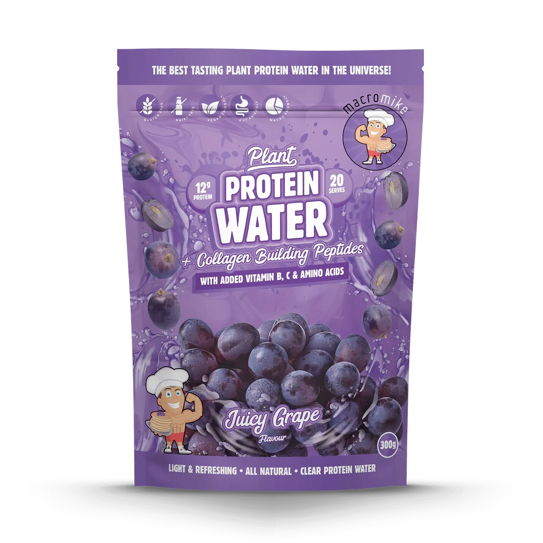 Plant Protein Water // Protein Water + Collagen Macro Mike NTS Newtown Supplement Store Sydney