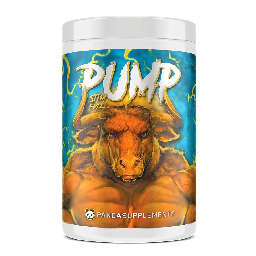 PUMP // STIM FREE PRE-WORKOUT Panda Supplements Peach Gummy Rings NTS Newtown Supplement Store Sydney
