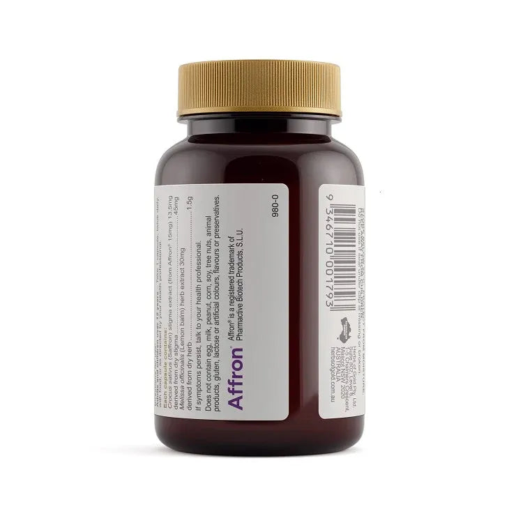 Saffron Mood Balance // 60 Caps Herbs of Gold NTS Newtown Supplement Store Sydney