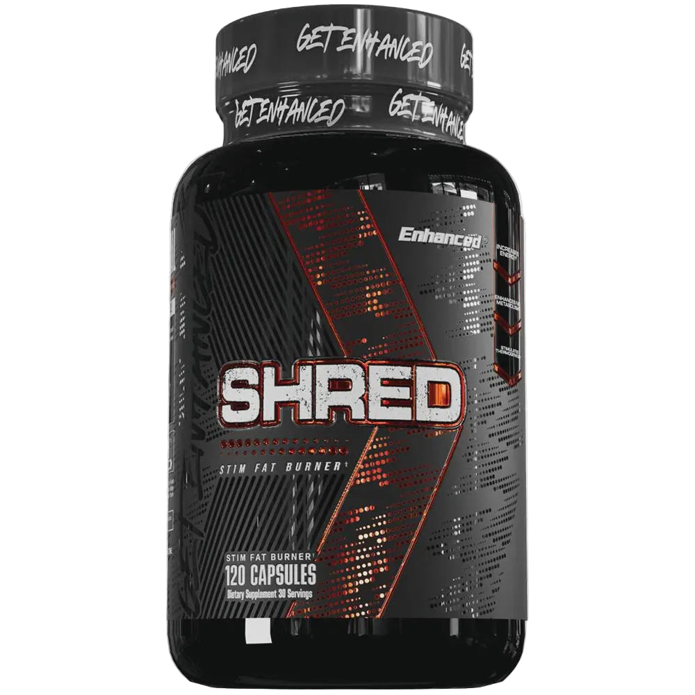 SHRED // High-Stim Fat Burner Enhanced Labs NTS Newtown Supplement Store Sydney