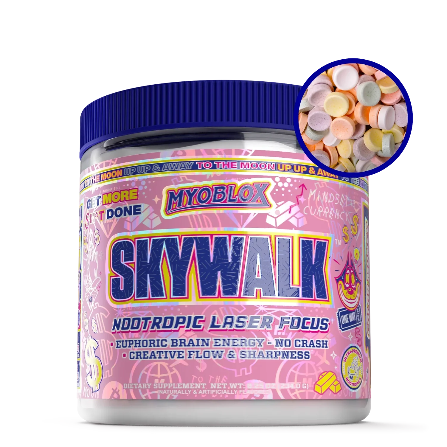 SKYWALK™ // BRAIN FUEL Myoblox COLOR MONEY NTS Newtown Supplement Store Sydney