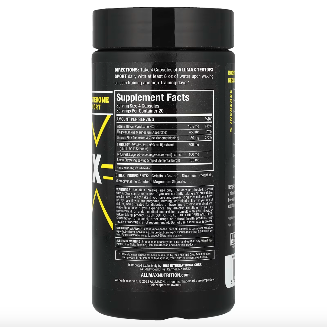 TESTOFX Sport // Testosterone Support Formula Allmax NTS Newtown Supplement Store Sydney