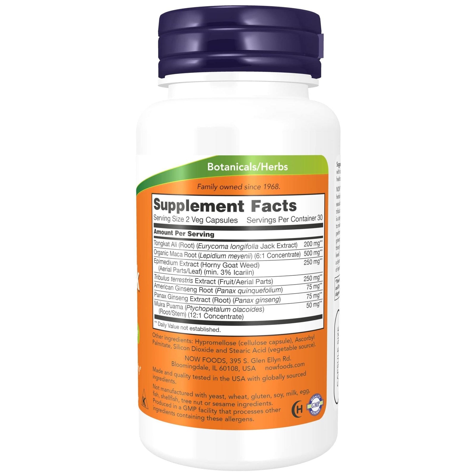 Now Foods TestoJack 200 60 caps Now Foods NTS Newtown Supplement Store Sydney