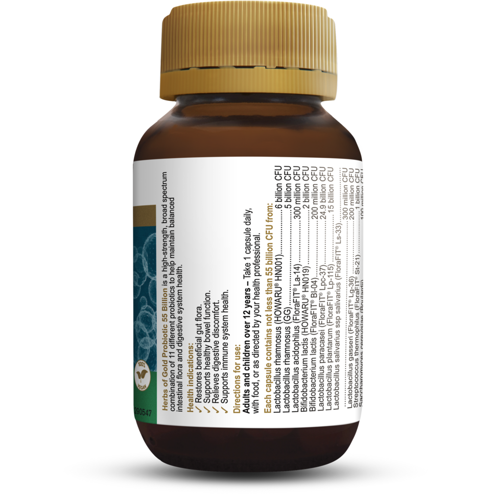 Probiotic 55 Billion Herbs of Gold NTS Newtown Supplement Store Sydney