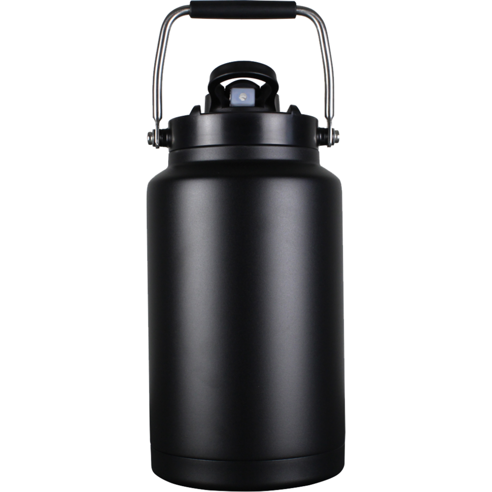 1 Gallon Water Jug (Black) // Kitchen Grade Stainless Steel ICESHAKER NTS Newtown Supplement Store Sydney