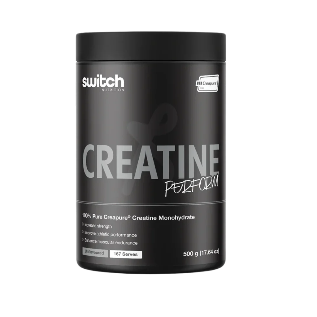 100% Pure Creapure Creatine Monohydrate // 500g SWITCH NTS Newtown Supplement Store Sydney