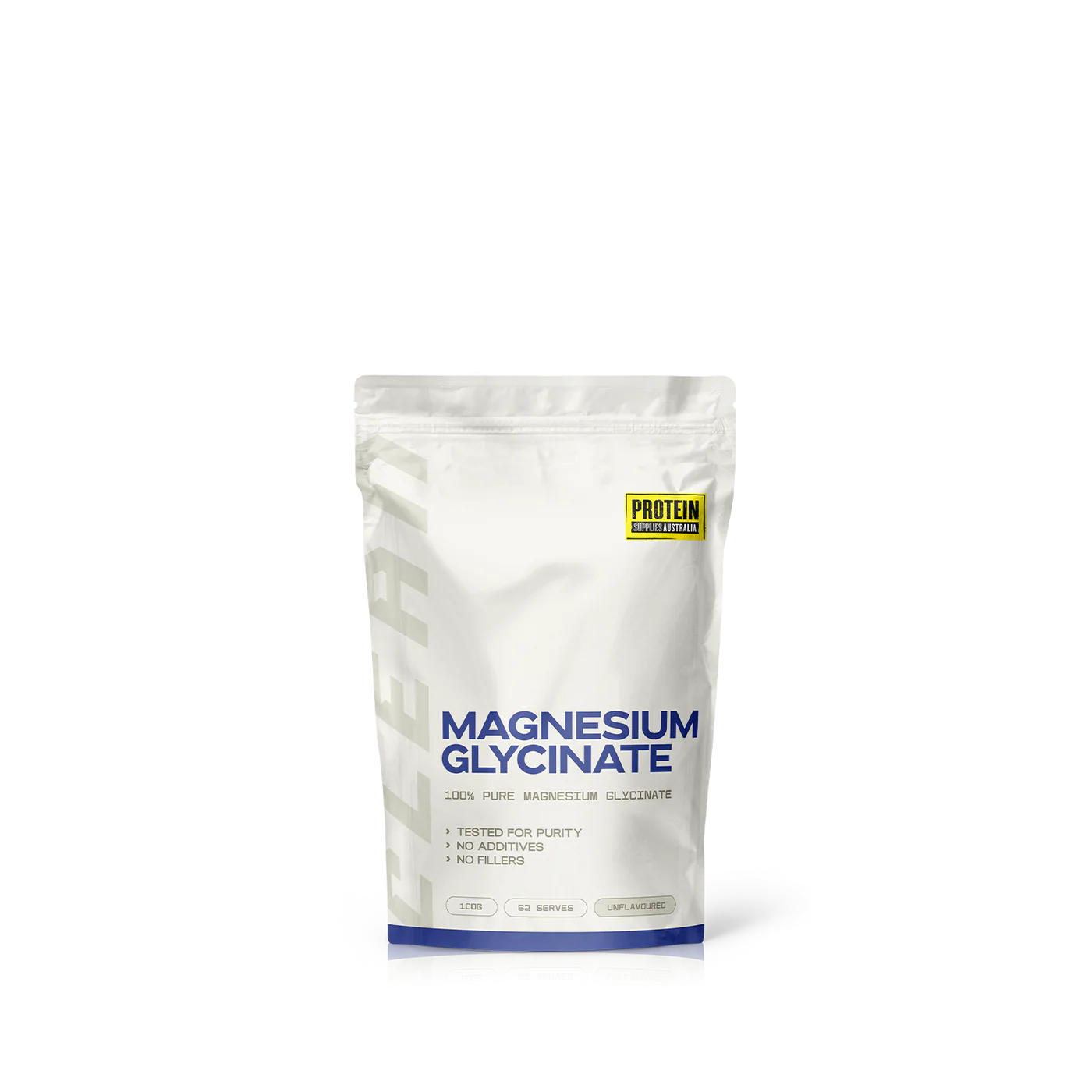 100% Pure Magnesium Glycinate Powder // 100g Protein Supplies Australia NTS Newtown Supplement Store Sydney