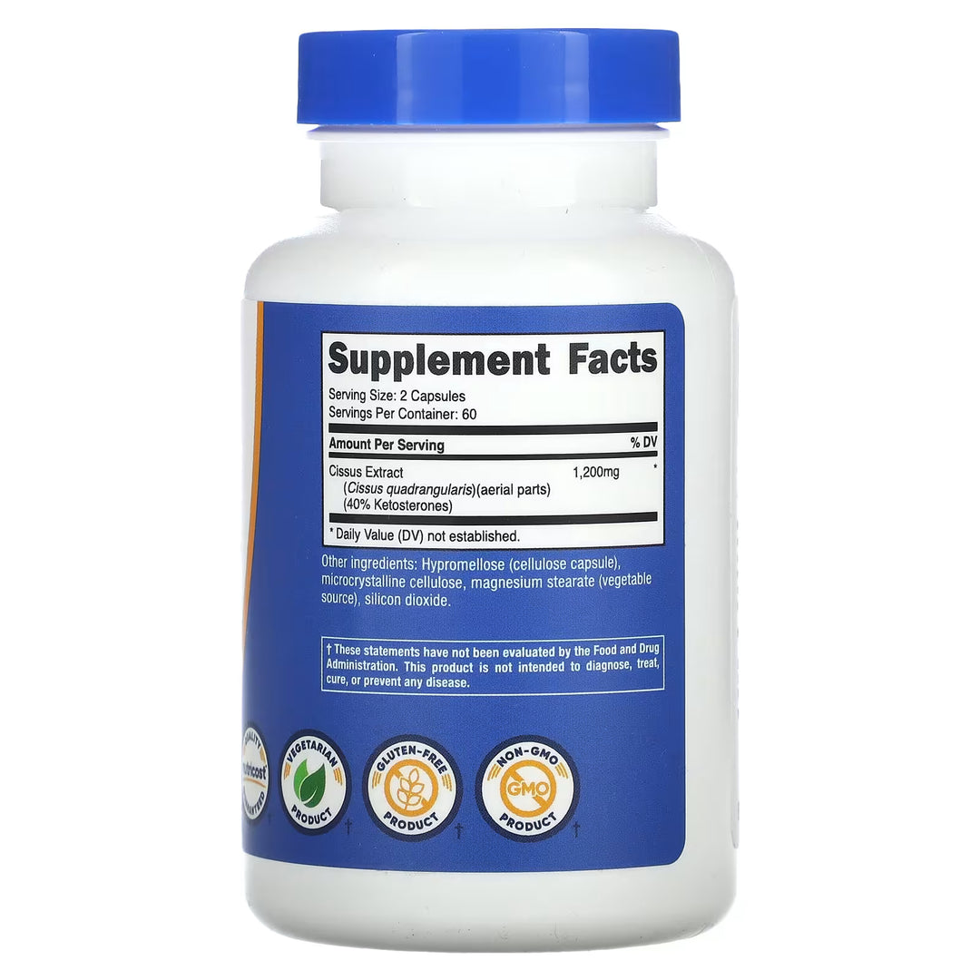 Cissus 1200mg // 60 Servings nutricost NTS Newtown Supplement Store Sydney