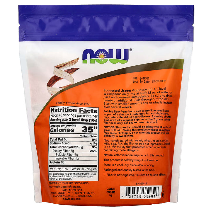 Whole Psyllium Husks // 454g