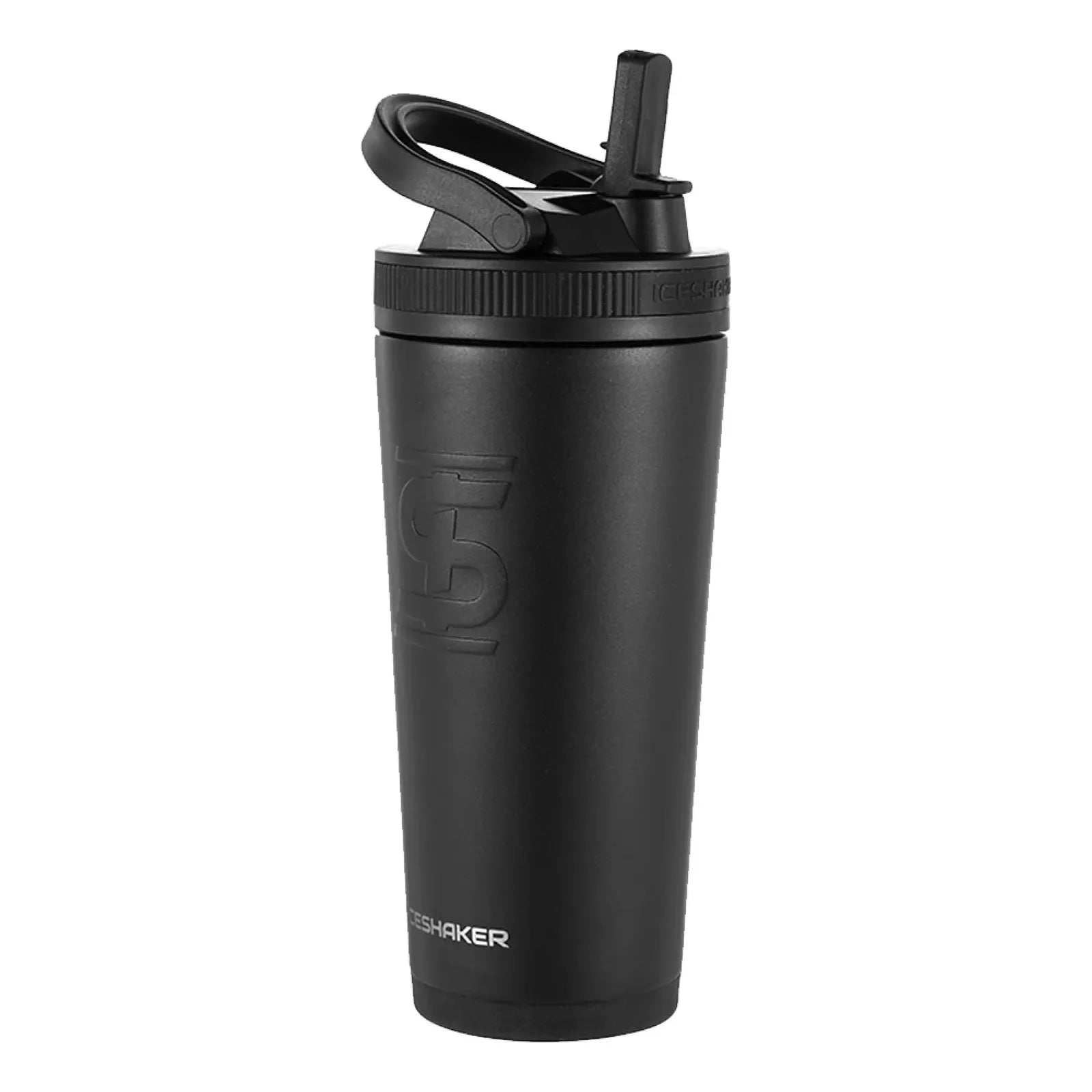 26oz Sport Bottle // Insulated Stainless Steel ICESHAKER Black NTS Newtown Supplement Store Sydney