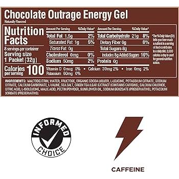 Energy Gel // with BCAAs (Caffeine & Caffeine Free Option)