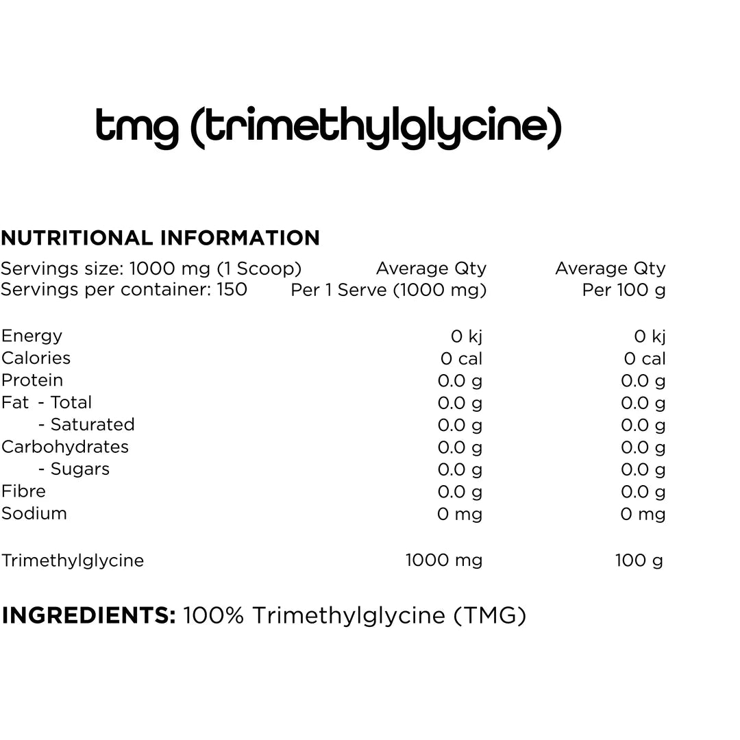 TMG // 100% Pure Trimethylglycine 150 serves