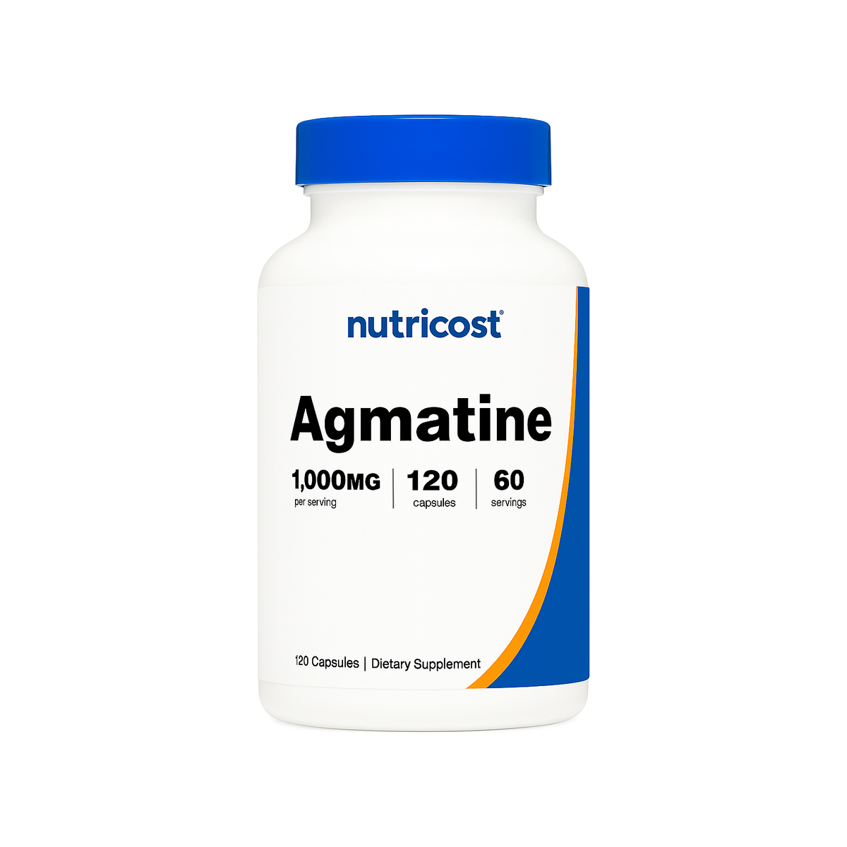 Agmatine Sulfate 1000mg // 120 Capsules nutricost NTS Newtown Supplement Store Sydney