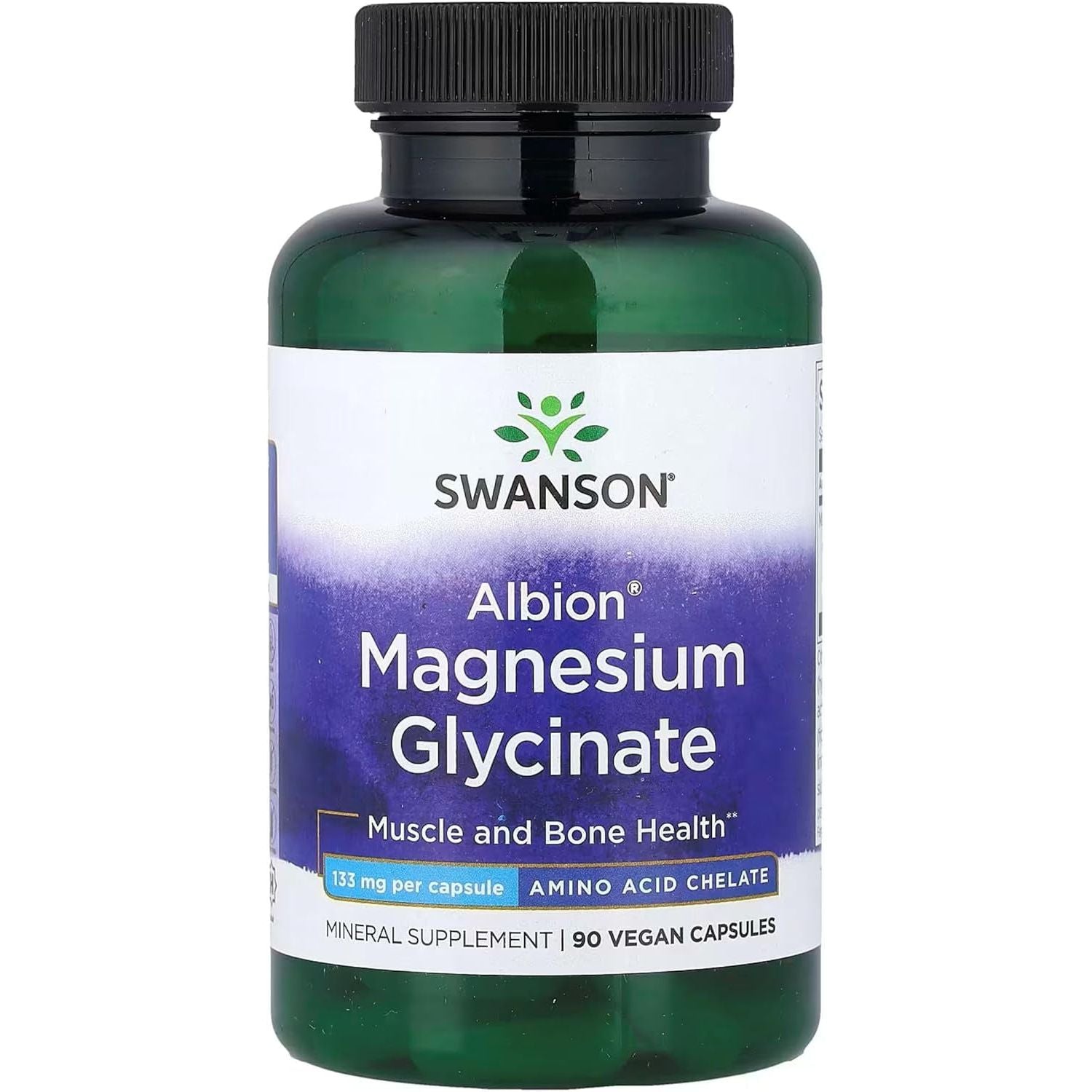 Albion Magnesium Glycinate 133 mg // 90 Vegan Capsules Swanson NTS Newtown Supplement Store Sydney
