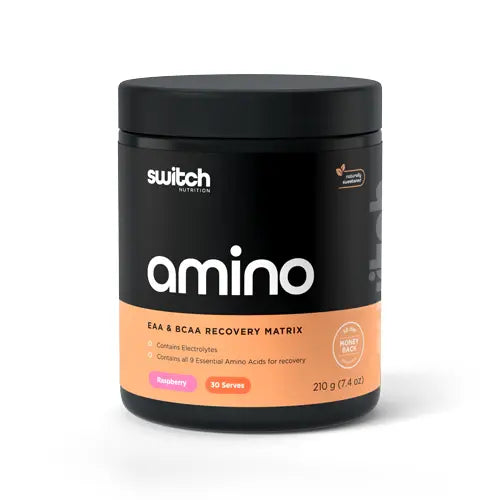 Amino EAA &amp; BCAA // Recovery Matrix 30 Servings SWITCH Raspberry / 30 Serve NTS Newtown Supplement Store Sydney