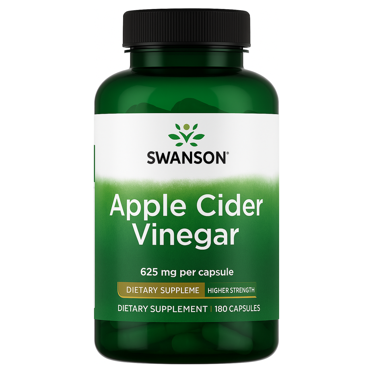 Apple Cider Vinegar 625mg // 180 Capsules Swanson NTS Newtown Supplement Store Sydney