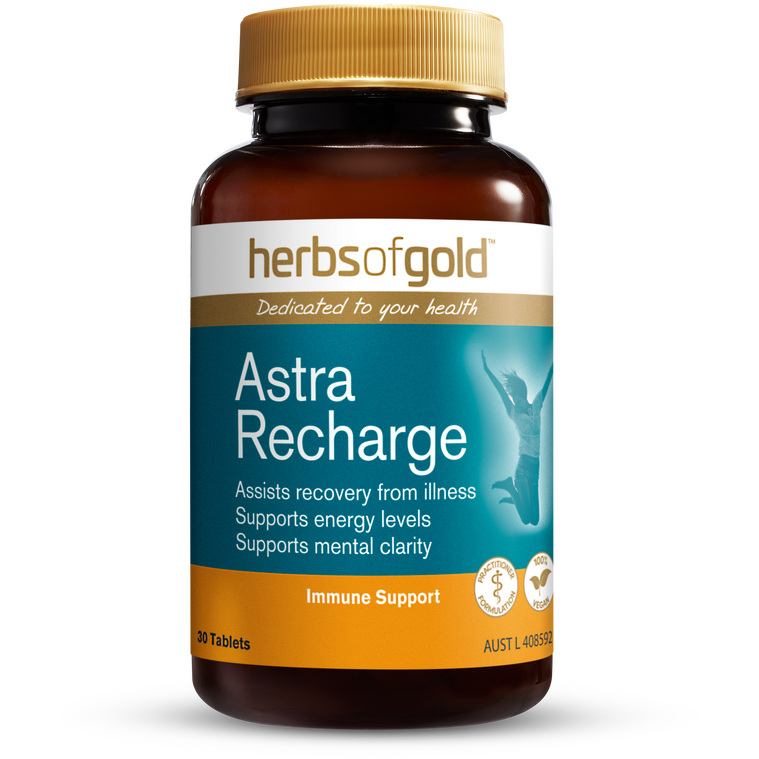 Astra Recharge // Energy Support &amp; Recovery from Illness Herbs of Gold NTS Newtown Supplement Store Sydney