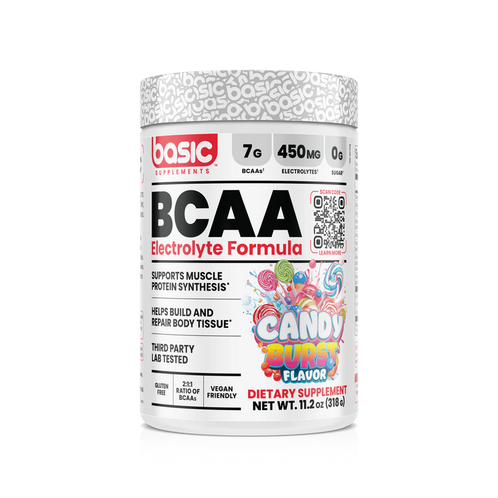 Basic BCAA // 30 Serves BASIC Candy Burst NTS Newtown Supplement Store Sydney