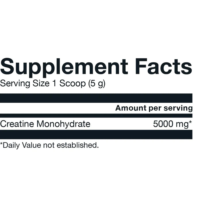 Basic Creatine // 60 Serves BASIC NTS Newtown Supplement Store Sydney