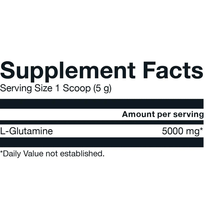 Basic Glutamine // 60 Serves BASIC NTS Newtown Supplement Store Sydney