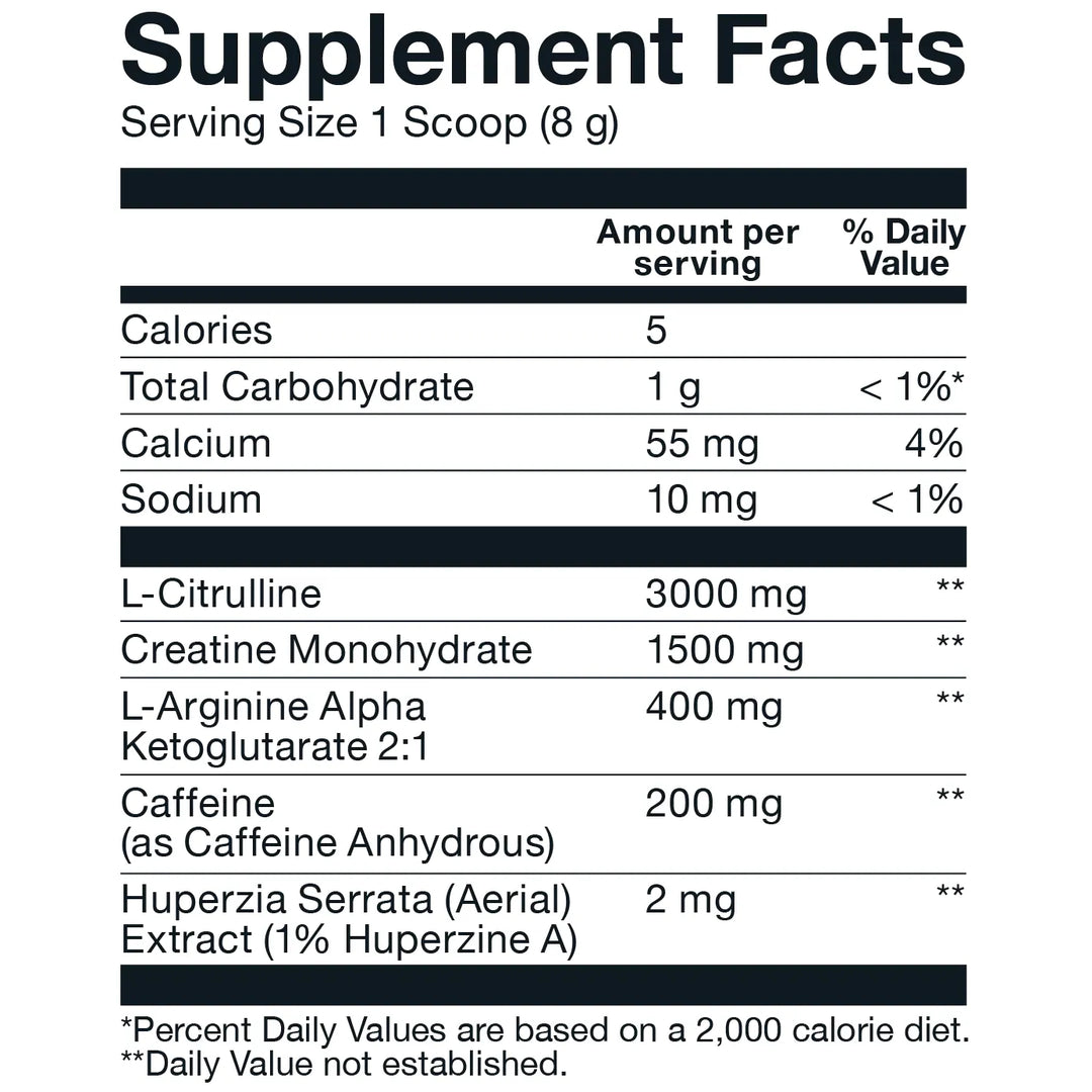 Basic Pre Workout // 30 Serves BASIC Ice Pop NTS Newtown Supplement Store Sydney