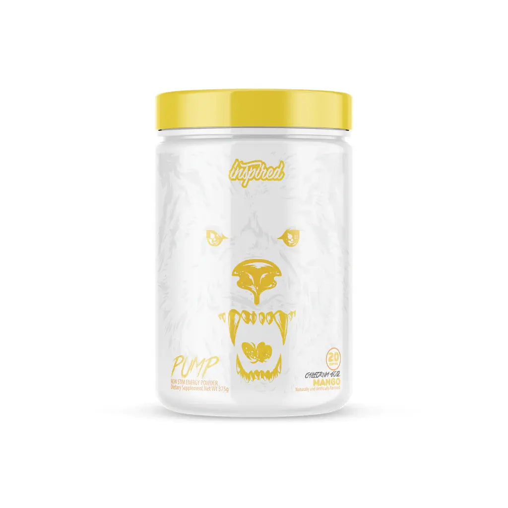 BBD PUMP // Non-Stim Energy Powder 20 Serves Inspired Nutraceuticals California Gold NTS Newtown Supplement Store Sydney