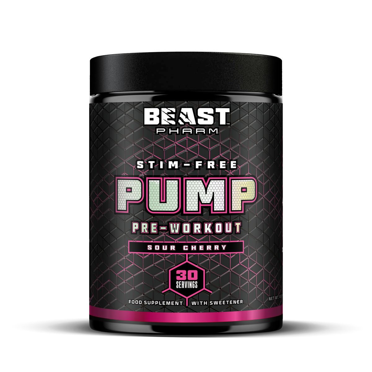 Beast Pharm PUMP // Stimulant Free Pre-Workout Beast Pharm Sour Cherry NTS Newtown Supplement Store Sydney