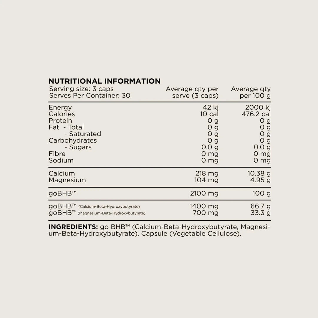 bhb (Beta-Hydroxybutyrate) // 30 Servings SWITCH NTS Newtown Supplement Store Sydney