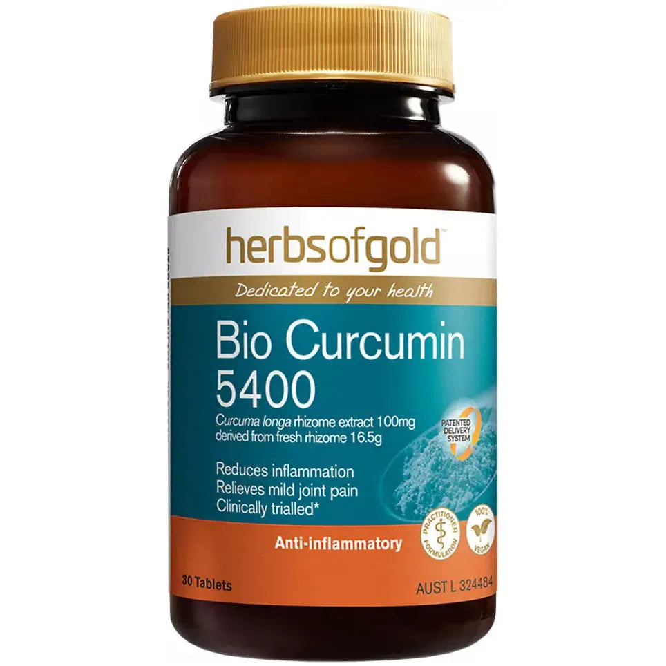 Bio Curcumin (Tumeric) Herbs of Gold NTS Newtown Supplement Store Sydney