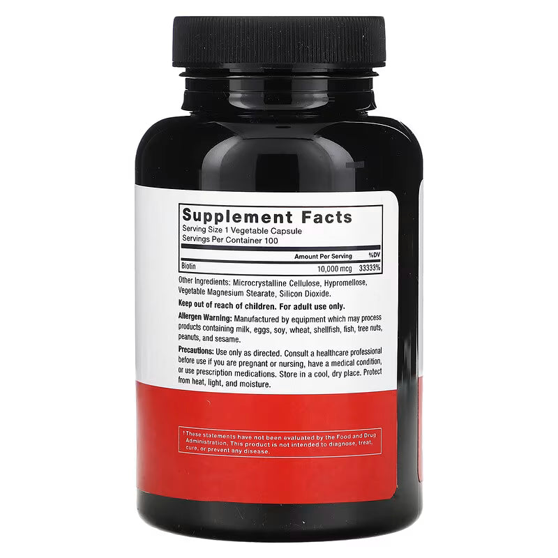 Biotin 10,000mcg Force Factor NTS Newtown Supplement Store Sydney