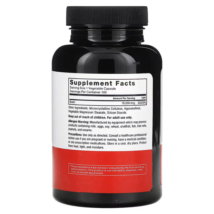 Biotin 10,000mcg Force Factor NTS Newtown Supplement Store Sydney