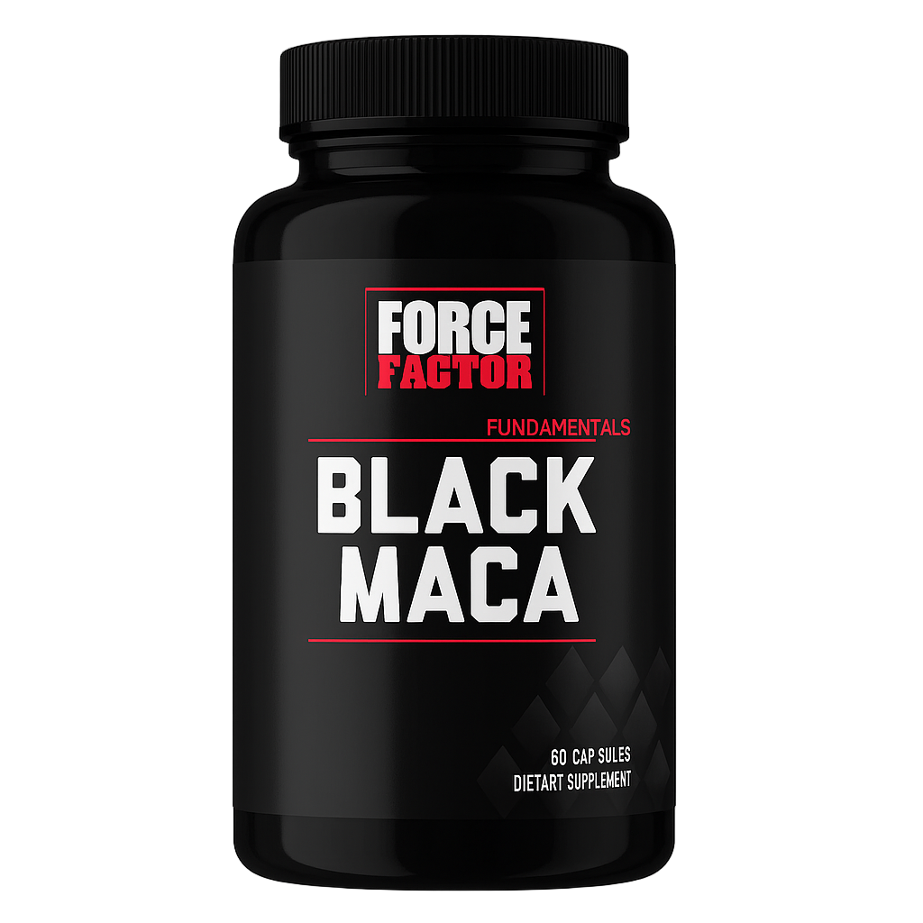Black Maca // 60 Capsules Force Factor NTS Newtown Supplement Store Sydney