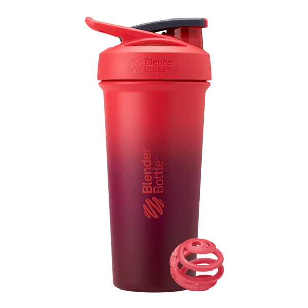 Blender Bottle STRADA SLEEK // Stainless Steel 740ml Blender Bottle Sangria NTS Newtown Supplement Store Sydney
