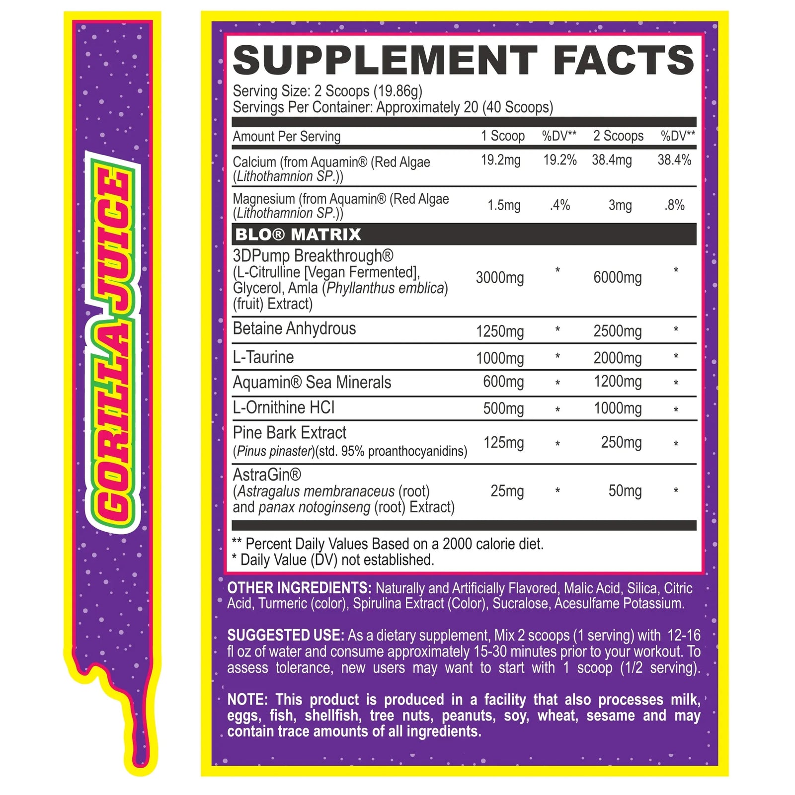 blo Muscle Pump Formula // 20 Servings Myoblox NTS Newtown Supplement Store Sydney